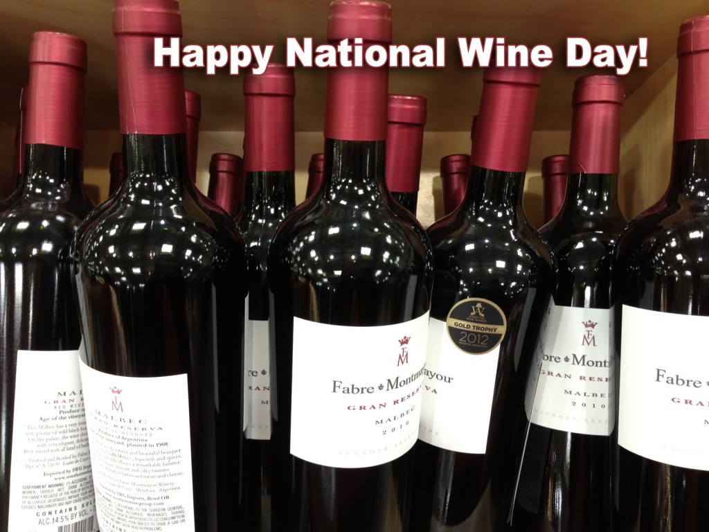 Wine Day May 25th National Wine Day