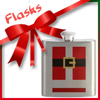 christmas flasks