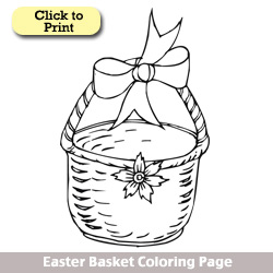 easter coloring page