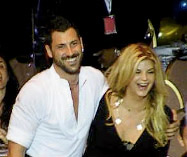 Maksim Chmerkovskiy and Kirstie Alley