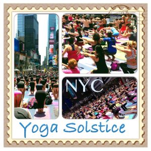 yoga solstice times square