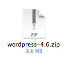 wordpress zipped