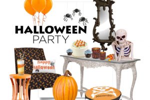 halloween party room