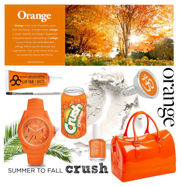 orange crush fashion and orange style