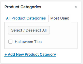 product category