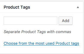 product tags