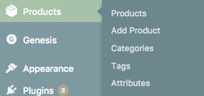 woocommerce products tab wordpress