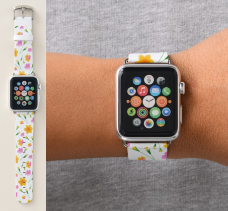 flower apple watch band