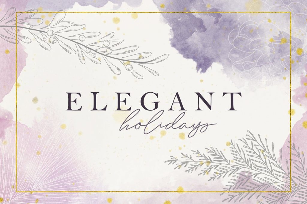 Elegant Holidays Creative Market