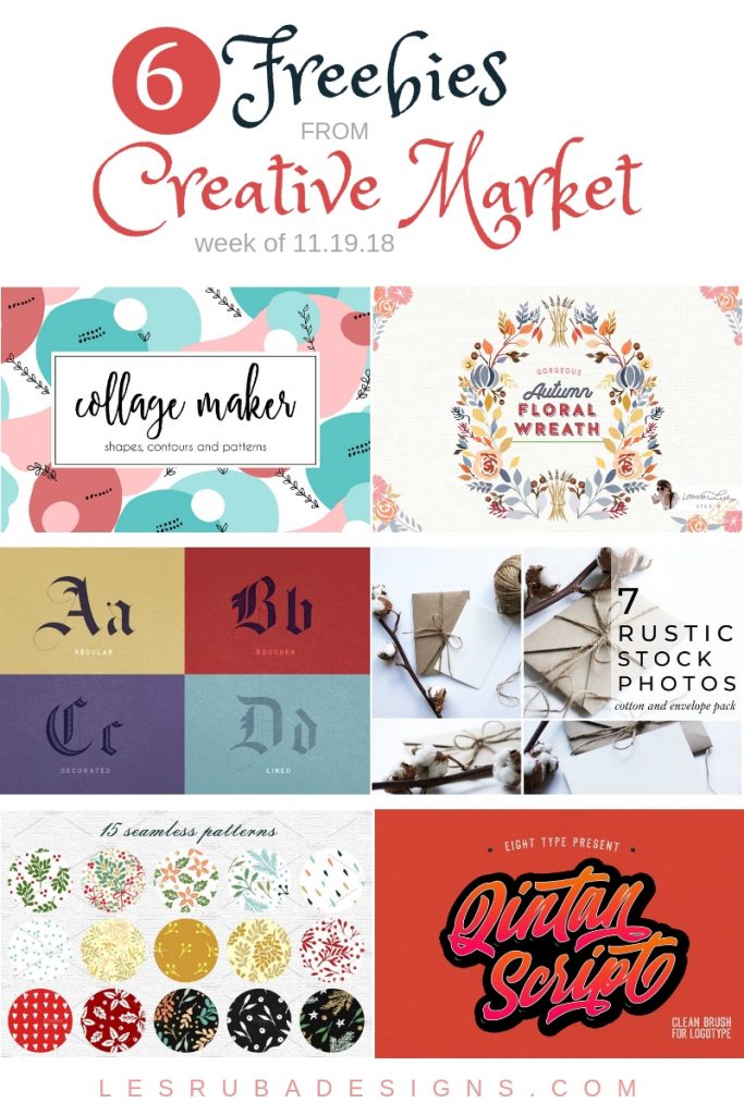 free fonts graphics creative market