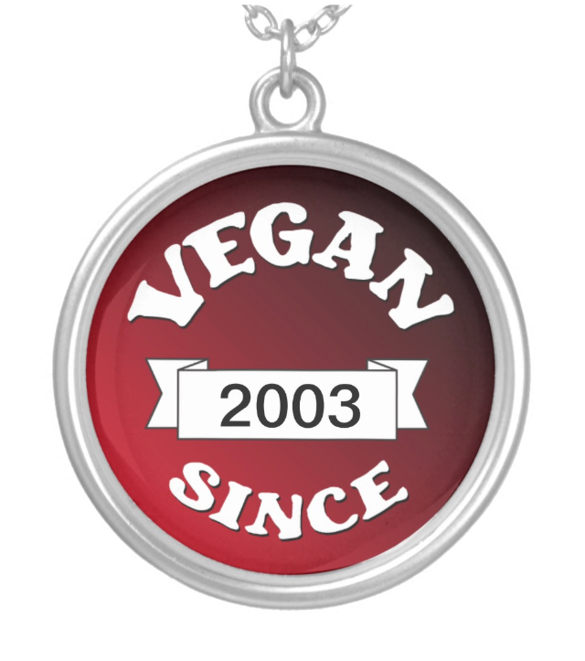 vegan anniversary necklace
