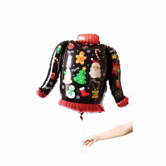ugly sweater party balloon