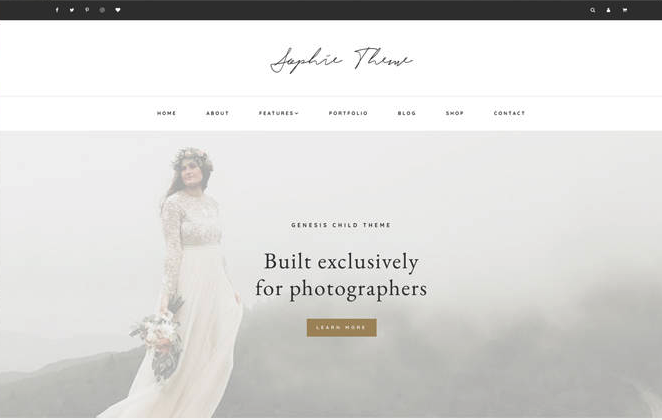 sophie wordpress theme