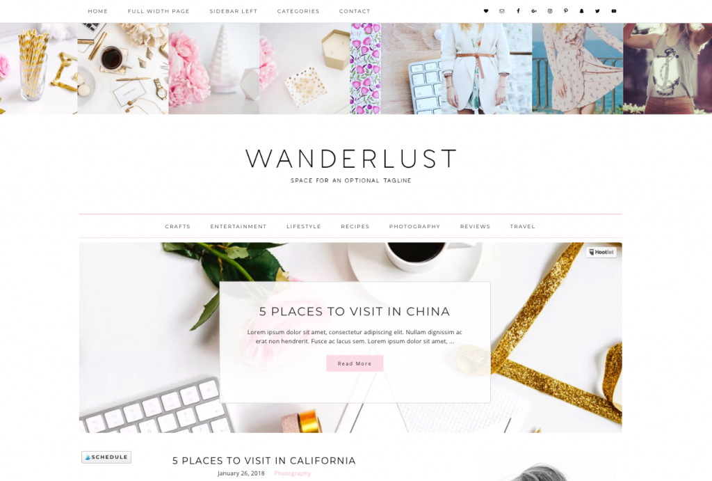 wanderlust wordpress theme