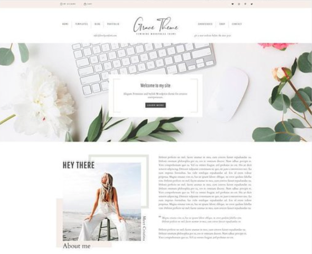 grace wordpress theme