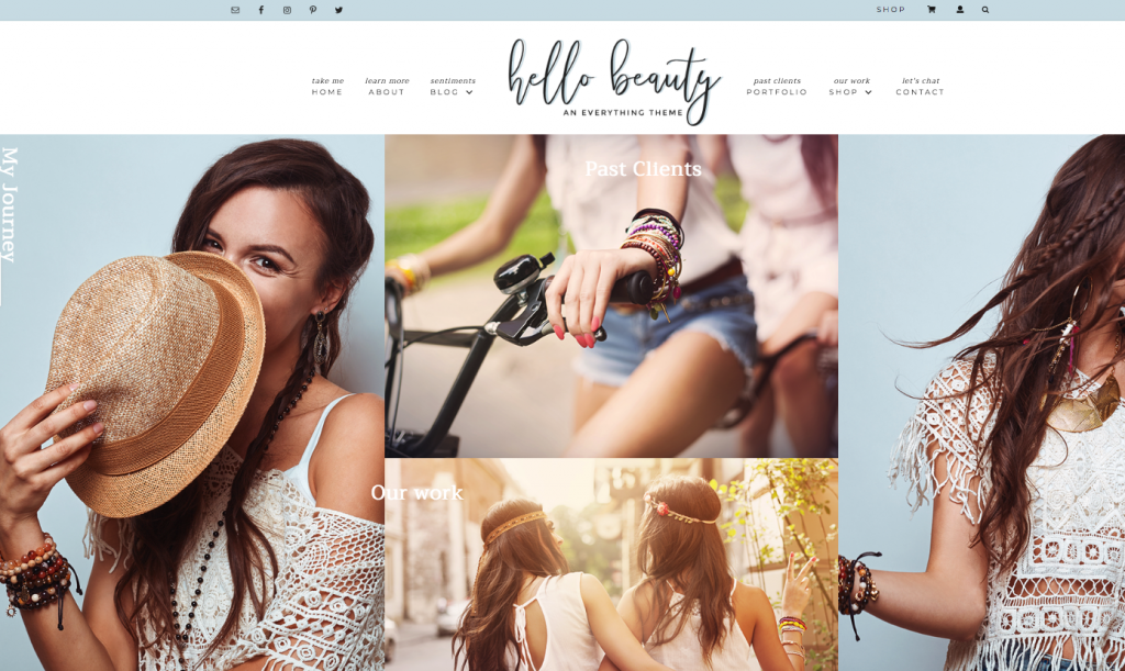 hello beauty wordpress theme 