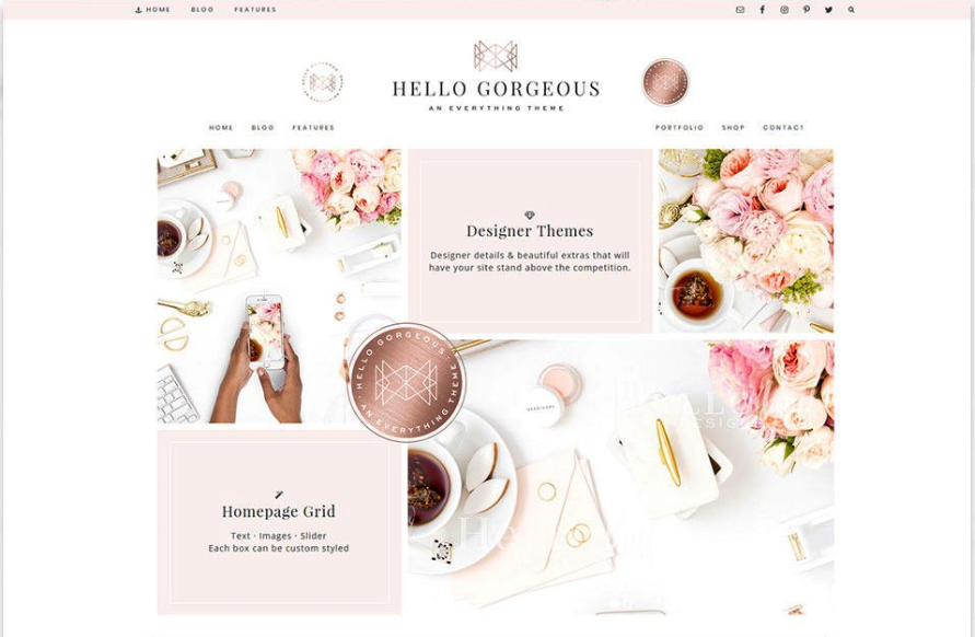 hello gorgeous wordpress theme