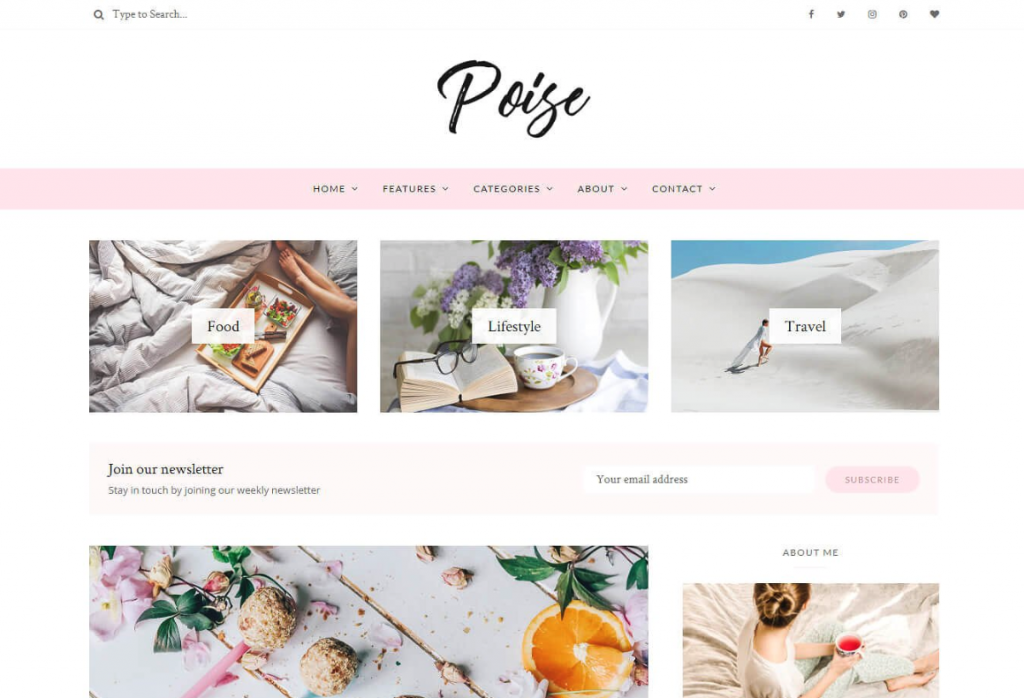 poise wordpress theme