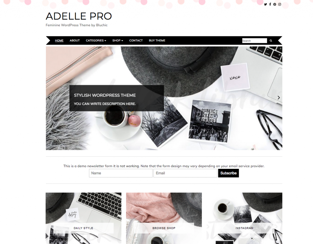 adelle pro wordpress theme