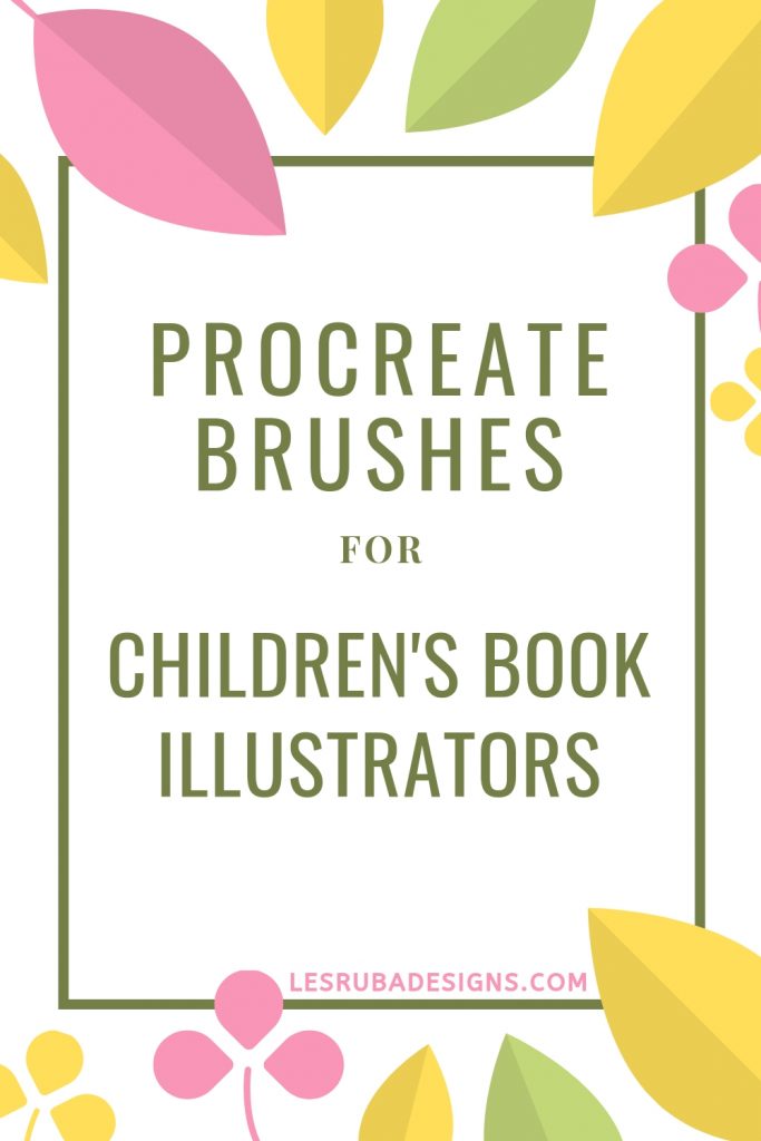 procreate brushes for children's book illustrators