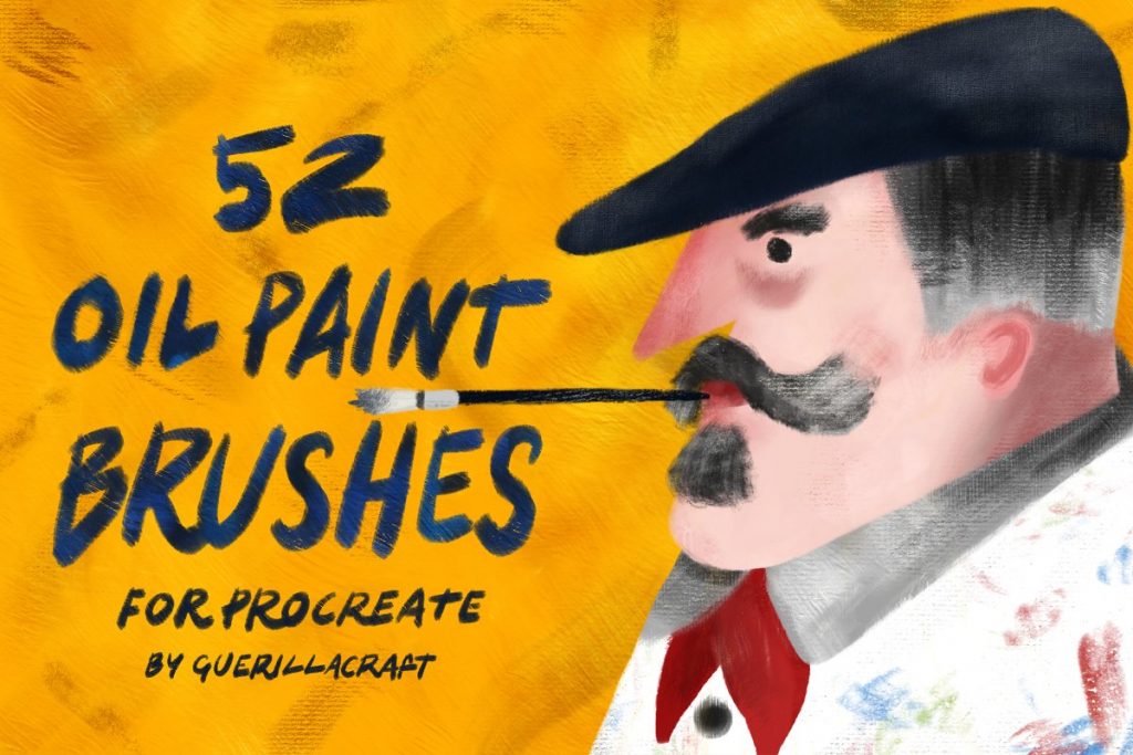 procreate oil painting brushes