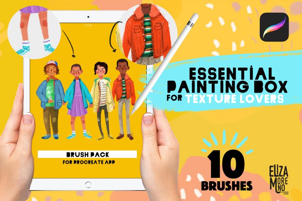 Procreate painting box brushes