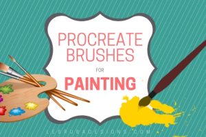 painting brushes procreate