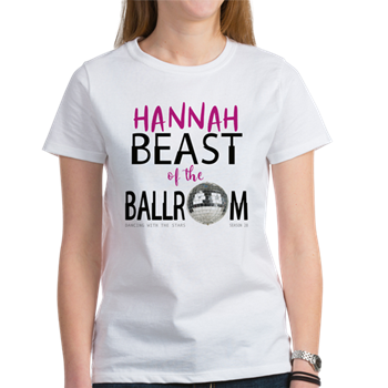dwts Hannah Beast of the Ballroom t-shirt
