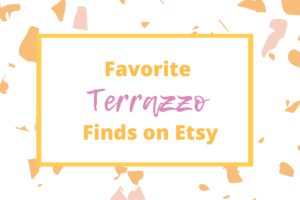 Terrazzo Products we love on Etsy