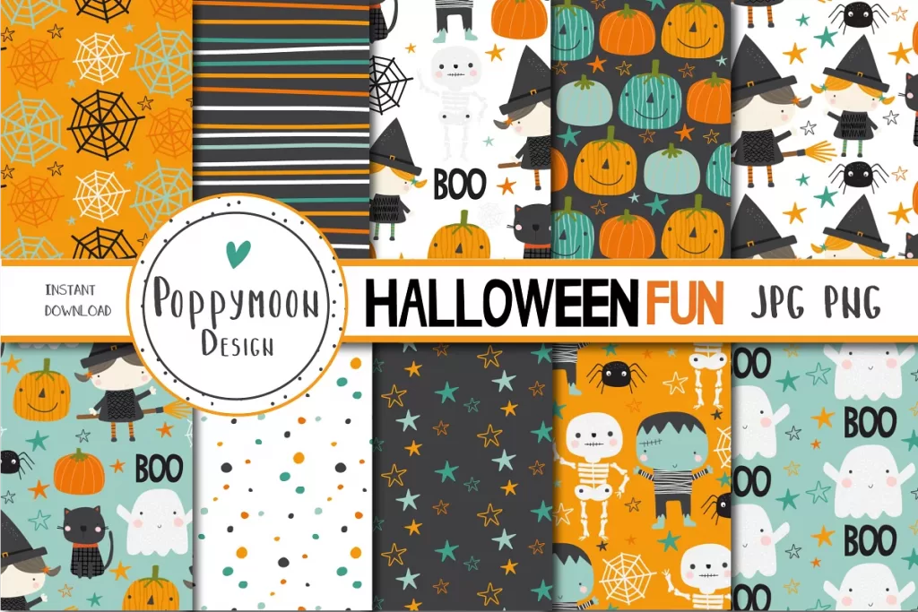 Cute Halloween patterns